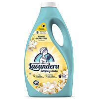 La Lavandera detergente líquido flores silvestres 50 lv