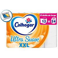 Colhogar papel higiénico ultra suave XXL 12 ud