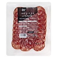 HiperDino salchichón ibérico cebo cortado a cuchillo 90 g