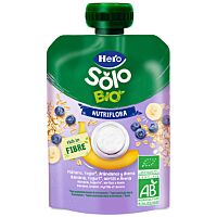 Hero Solo bolsita de plátano, arándanos y yogur eco 100 g