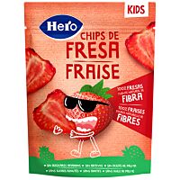 Hero snack chips de fresa 12 g