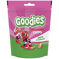 Hero snack chips de fresa 12 g