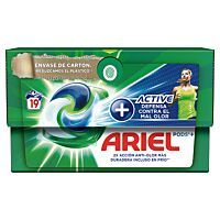 Ariel detergente cápsulas active 19 lv