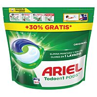 Ariel detergente cápsulas original 25 + 9 lv