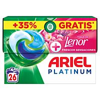 Ariel detergente cápsulas sensaciones 19 lv
