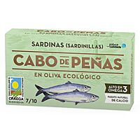 Cabo de Peñas sardinillas aceite de oliva virgen extra eco 7-10 85 g