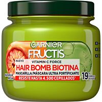 Garnier Fructis mascarilla bomb biotina 320 ml