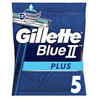 Gillette maquinilla desechables blue II plus 5 ud
