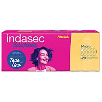Indasec Discreet compresa incontinencia micro 28 ud