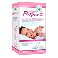 Indasec pospart compresa algodón dias 12 ud