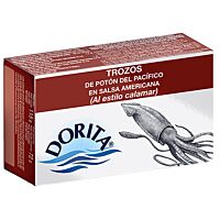 Dorita calamar en salsa americana 72 g