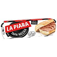 La Piara foie gras tapa negra 3 x 75 g