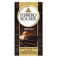 Ferrero Rocher tableta de chocolate negro 90 g