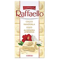 Raffaello tableta de chocolate con coco y almendra 90 g
