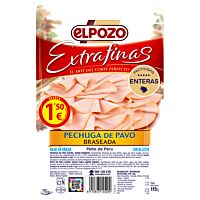 ElPozo pechuga de pavo braseada 115 g