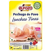 ElPozo pavo lonchas finas 115 g