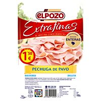 ElPozo pechuga de pavo lonchas finas 115 g