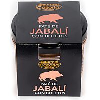 Cazorla paté de jabalí con boletus 110 g