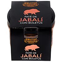 Cazorla paté de jabalí con boletus 110 g GOURMET CAZORLA PREMIUM
