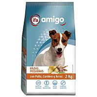 Ifa Amigo pienso para perro pequeño de pollo, cordero y arroz 2 kg