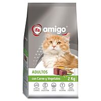 Ifa Amigo gato carne y vegetales 2 kg