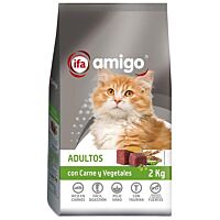 Ifa Amigo gato carne y vegetales 2 kg