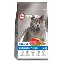 Ifa Amigo gato pescado y vegetales 4 kg
