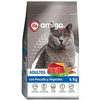 Ifa Amigo gato pescado y vegetales 4 kg