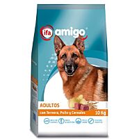 Ifa Amigo perro carne, pollo y cereales 10 kg