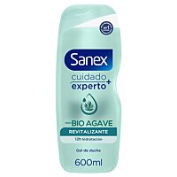 Sanex Cuidado Experto + Bio Agave revitalizante gel de ducha o baño 600 ml