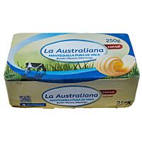 Australiana mantequilla con sal 250 g LA AUSTRALIANA