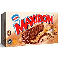 Maxibon helado moccacino crunchy 4 x 90 ml