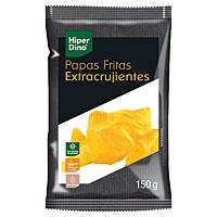 HiperDino papas extra crujiente 150 g
