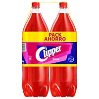 Clipper refresco de fresa 2 x 1,5 l