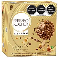 Ferrero Rocher helado bombón 4 x 70 ml