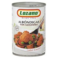 Lozano albóndigas con guisantes 400 g