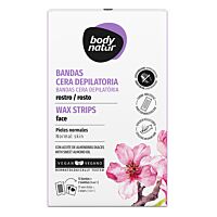 Body Natur banda depilatoria facial almendra 12 ud