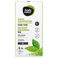 Body Natur banda depilatoria corporal piel norml 16 ud