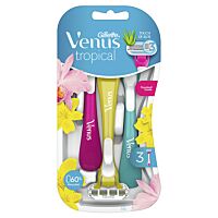 Gillette Venus 3 maquinilla desechable tropical 3 ud