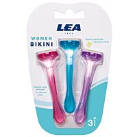 Lea maquinilla mujer bikini desechable 3ud