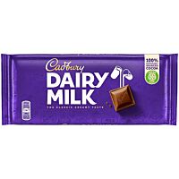 Cadbury tableta de chocolate 110 g