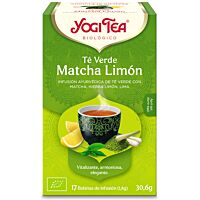 Yogi Tea infusión té verde matcha 17 ud