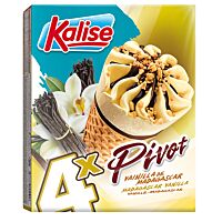 Kalise Pivot helado sabor vainilla Madagascar 4 x 280 g