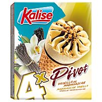 Kalise Pivot helado sabor vainilla Madagascar 4 x 280 g