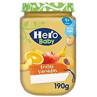 Hero Baby natur frutas variadas 190 g