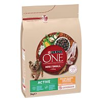One mini perro active pollo y arroz 3 kg