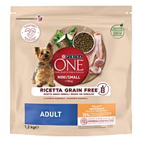One mini perro gain free adulto pollo 1,2 kg