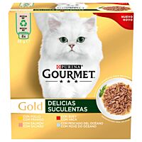 Gourmet Gold gato delicias multi 8 x 85 g