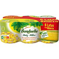 Bonduelle maíz dulce 6 x 150 g
