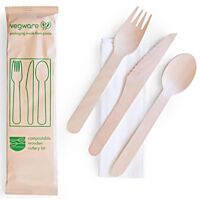 Karibou set cubiertos + servilleta 4 ud